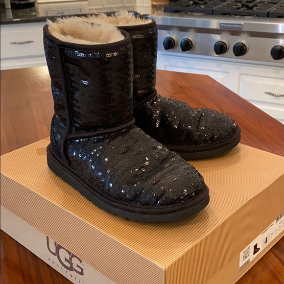 UGG Other - Girls Ugg Classic Short Sparkles Boot